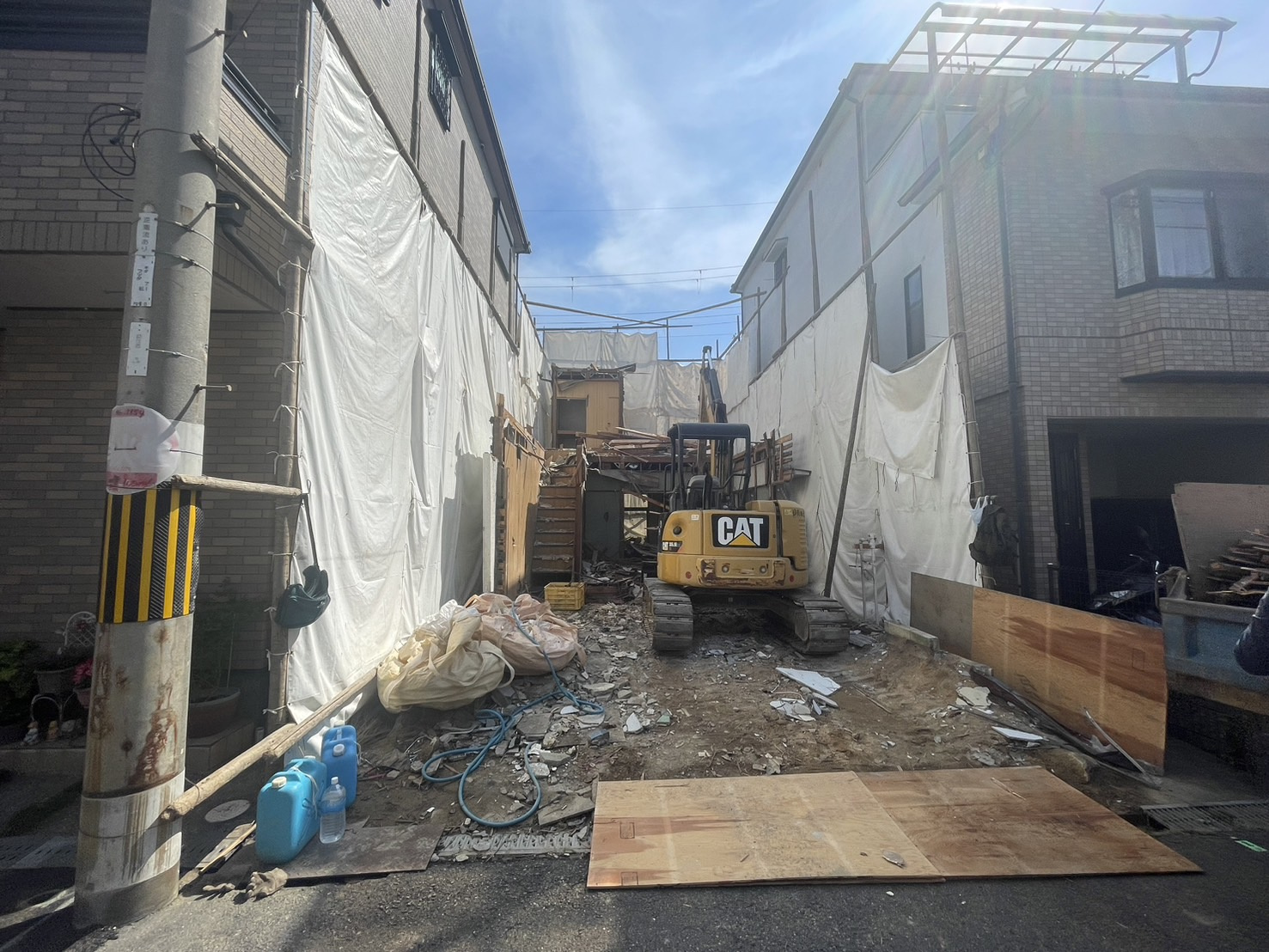 【解体工事】泉大津市条南町の解体工事が始まりました(^^)v...の画像