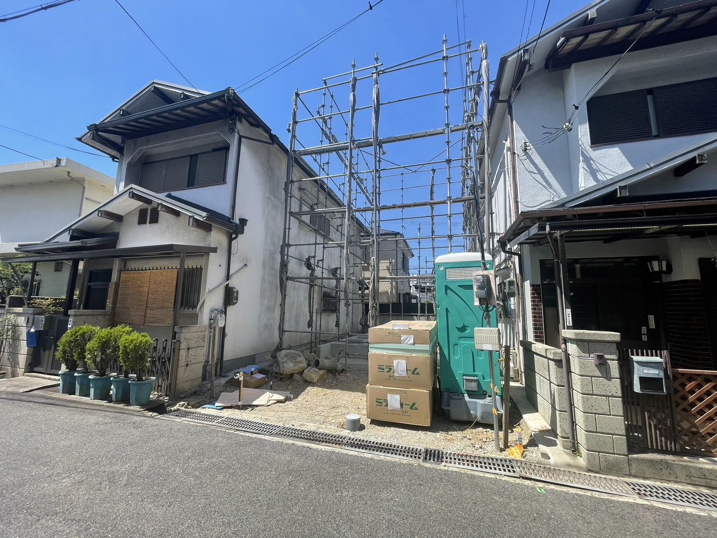 【新築建売③】泉大津市下条町がもうすぐ棟上げです(^^)/の画像