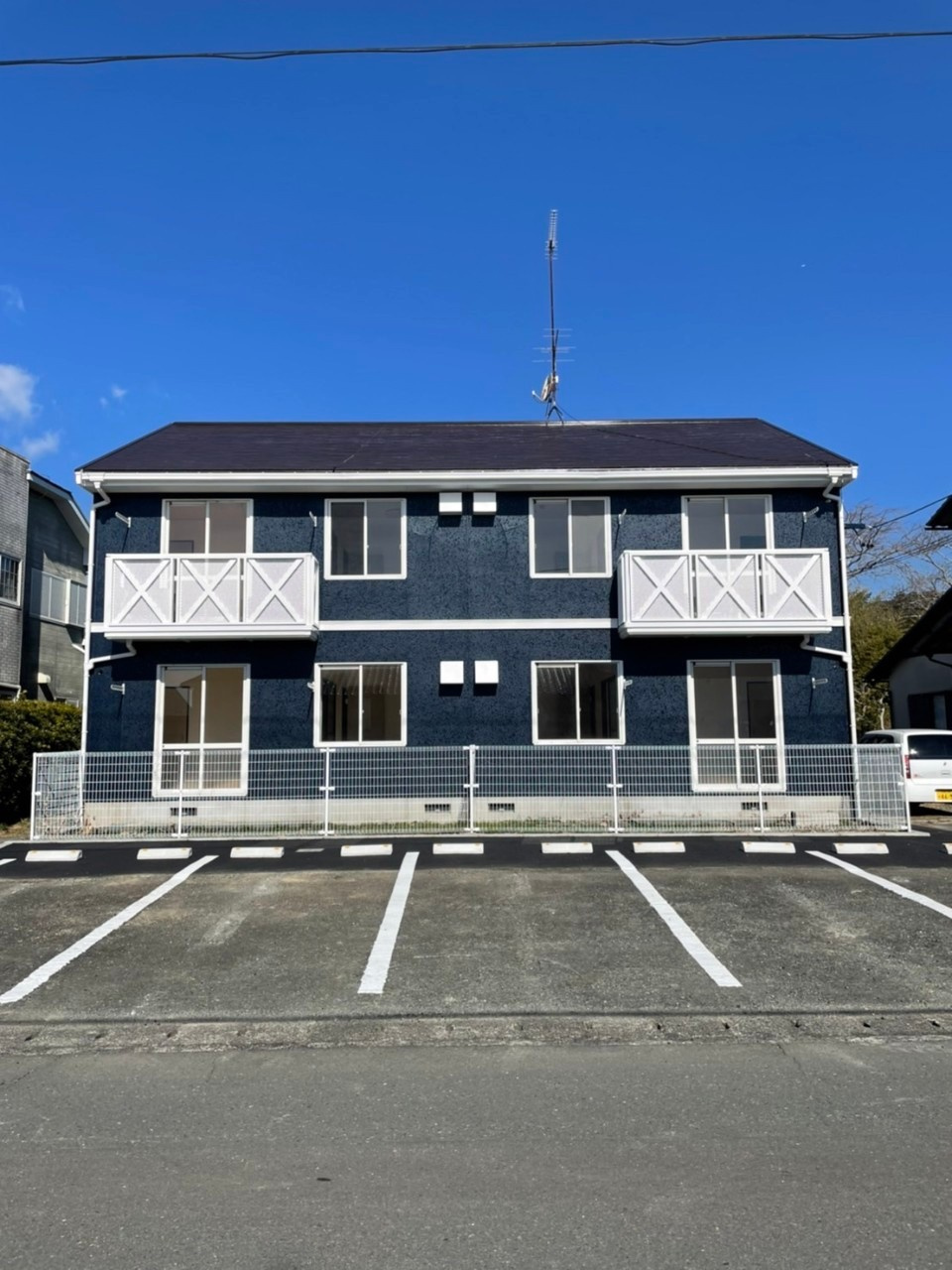 掛川市下垂木　鉄骨アパートの画像