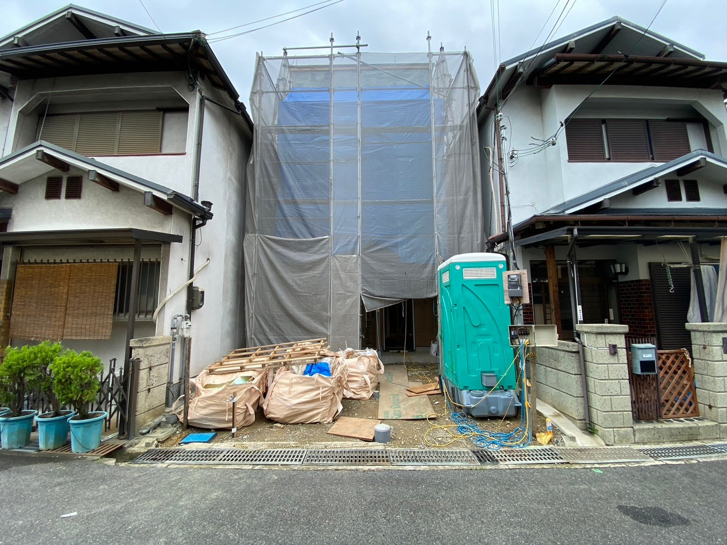 【新築建売④】泉大津市下条町が上棟しました(^^)/の画像