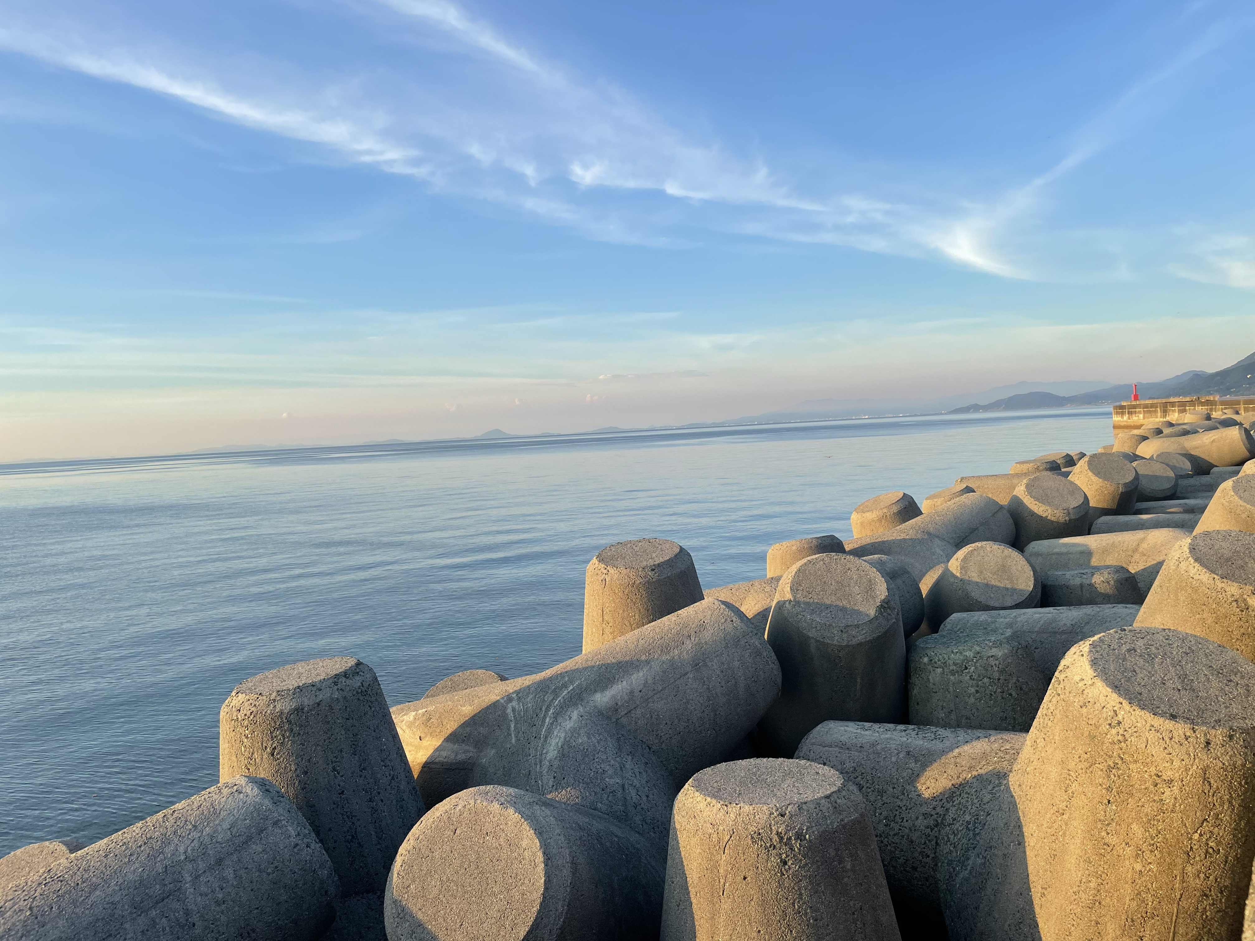 下灘駅もいいけど,、双海の海岸はどこも綺麗ですの画像