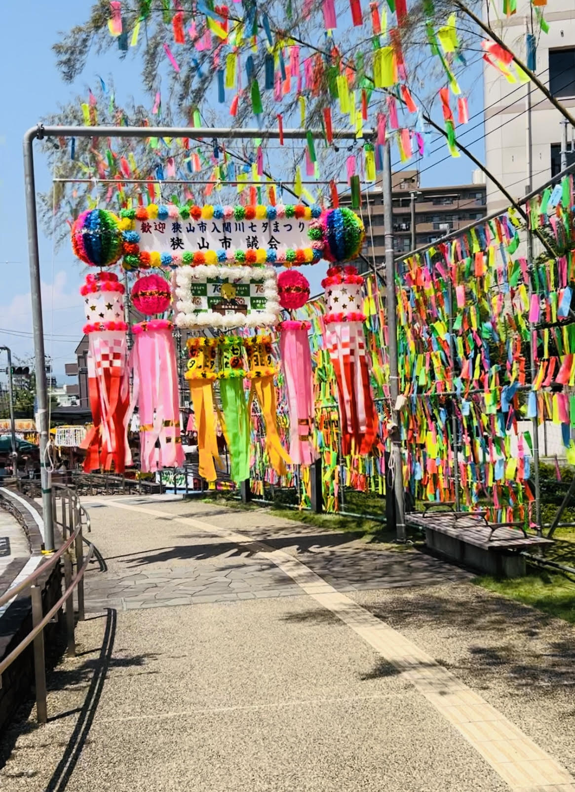 「狭山市入間川七夕まつり」に行ってきました☆彡の画像