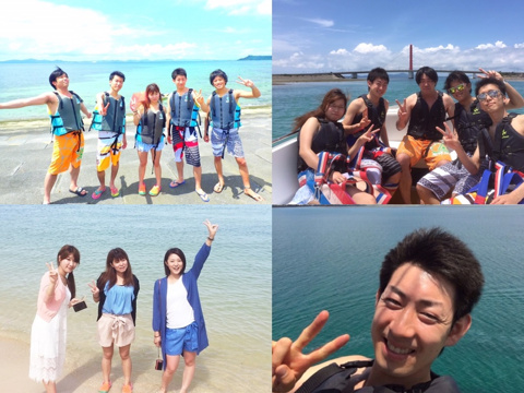 社員旅行in沖縄（マリンスポーツ）の画像
