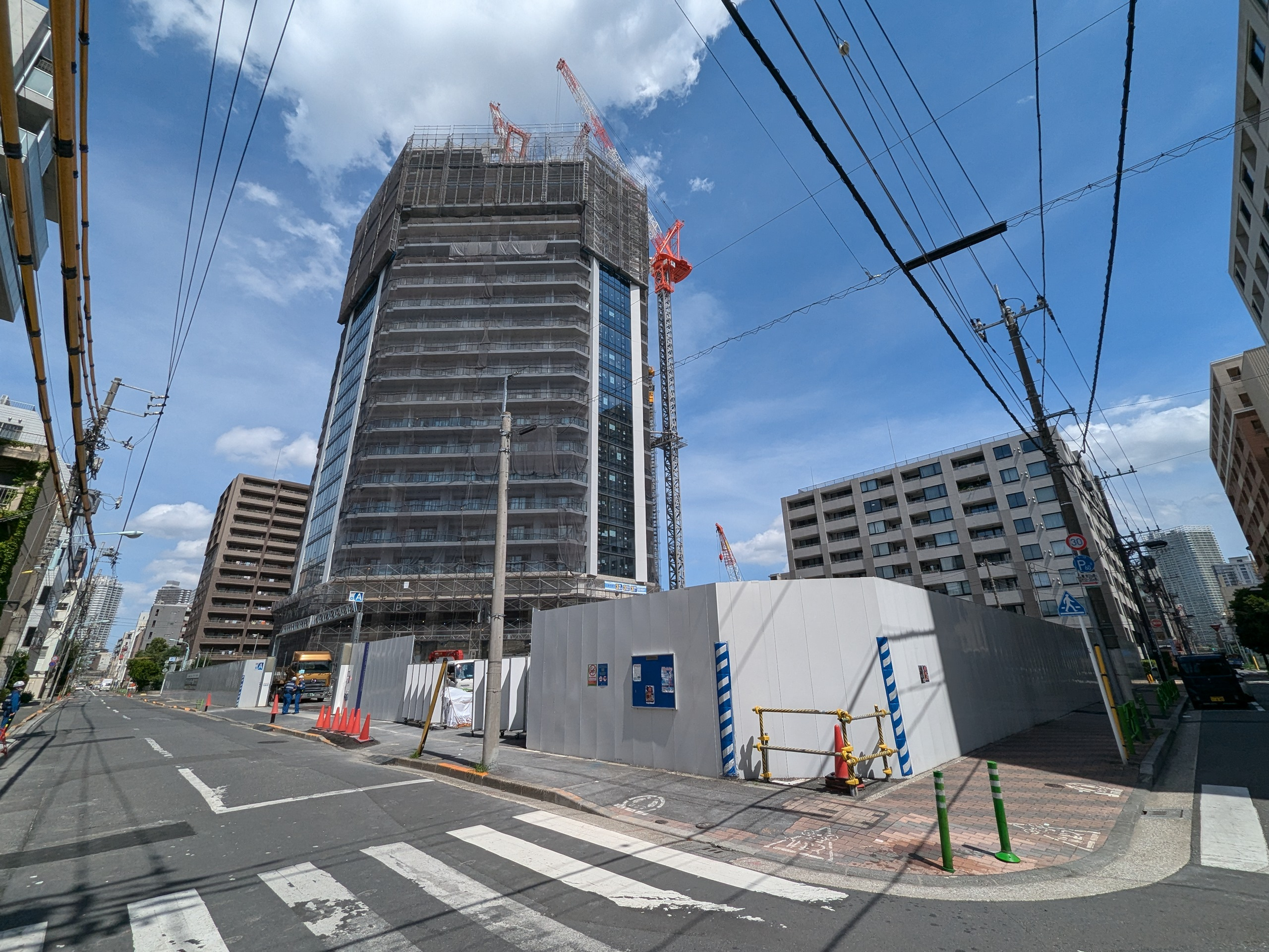 中央区新築マンション販売状況（2024年8月時点）の画像