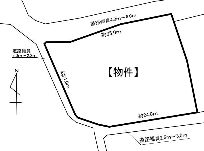 【売土地】掛川市各和の画像