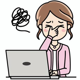 最近、なんだかとても目が疲れるの画像