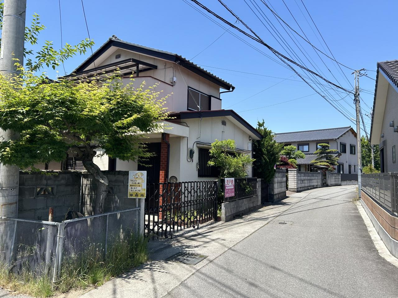 甲府市池田２丁目　南西角地・フルリフォームで生まれ変わる中古...の画像