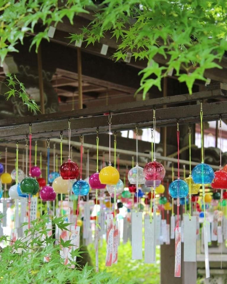風鈴祈願の画像