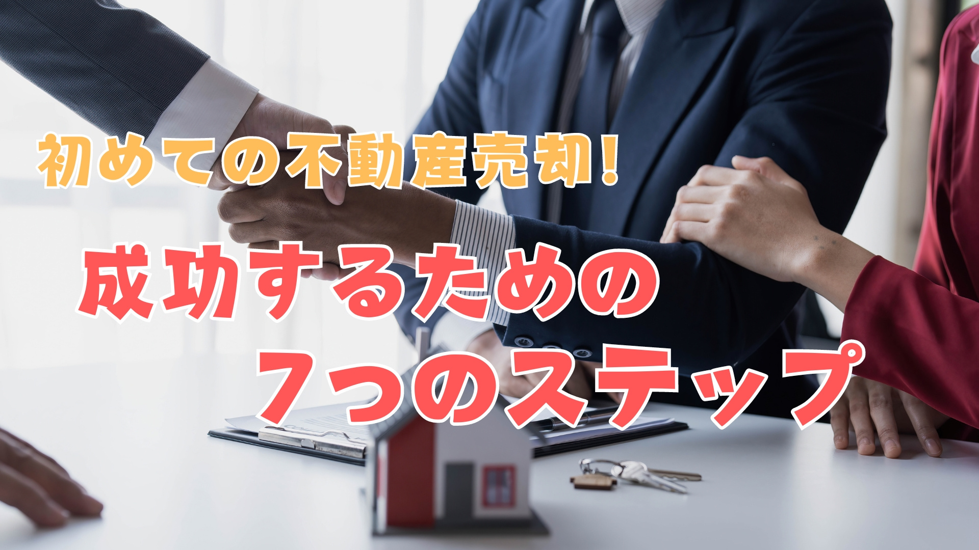 初めての不動産売却！成功するための7つのステップの画像