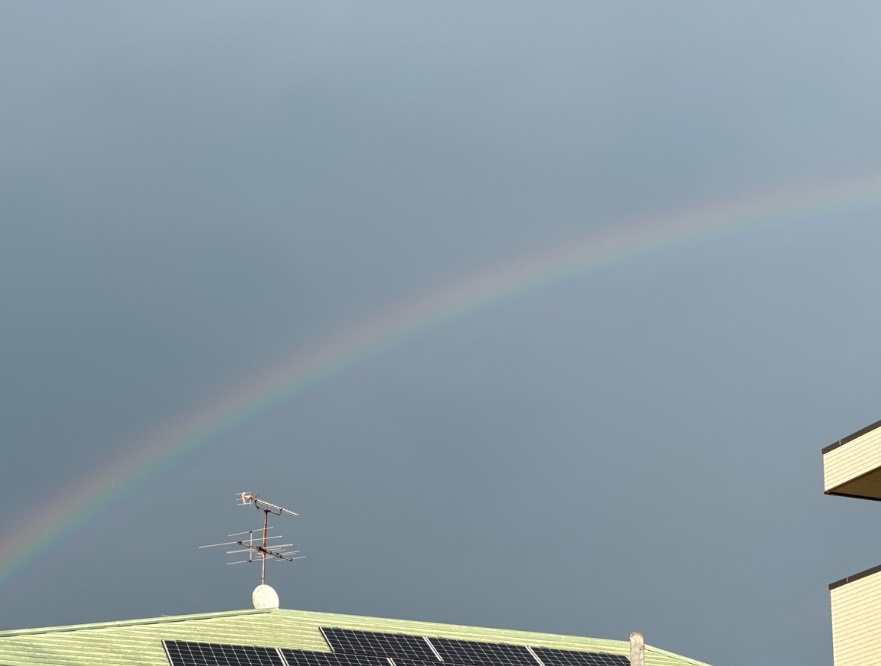 三原市に【　虹　】が出ました！の画像