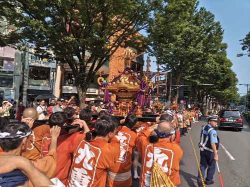 穏田神社例大祭2024の画像