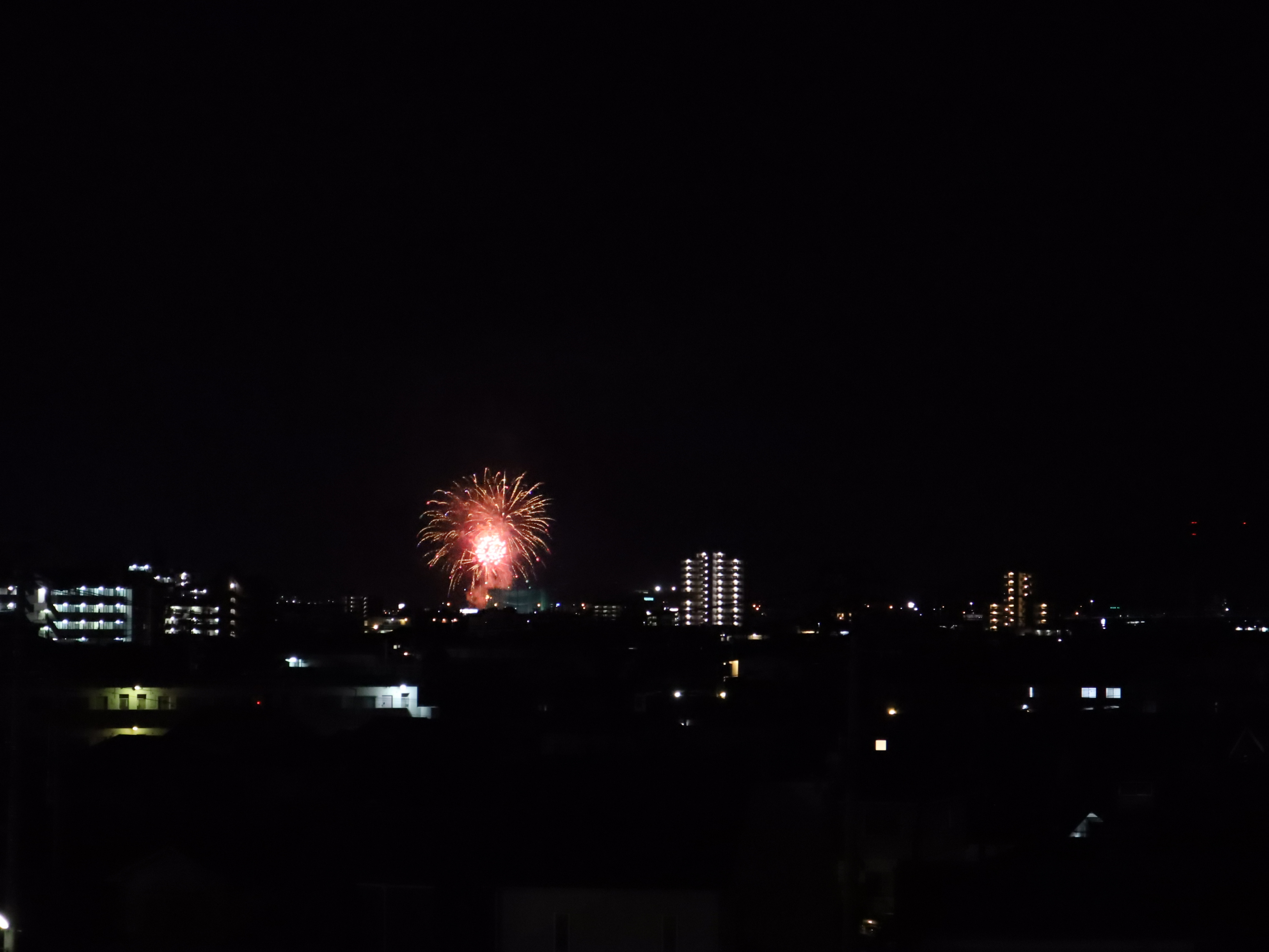 松山市森松町で『森松観月祭り』が行われたようです。遠隔地から...の画像
