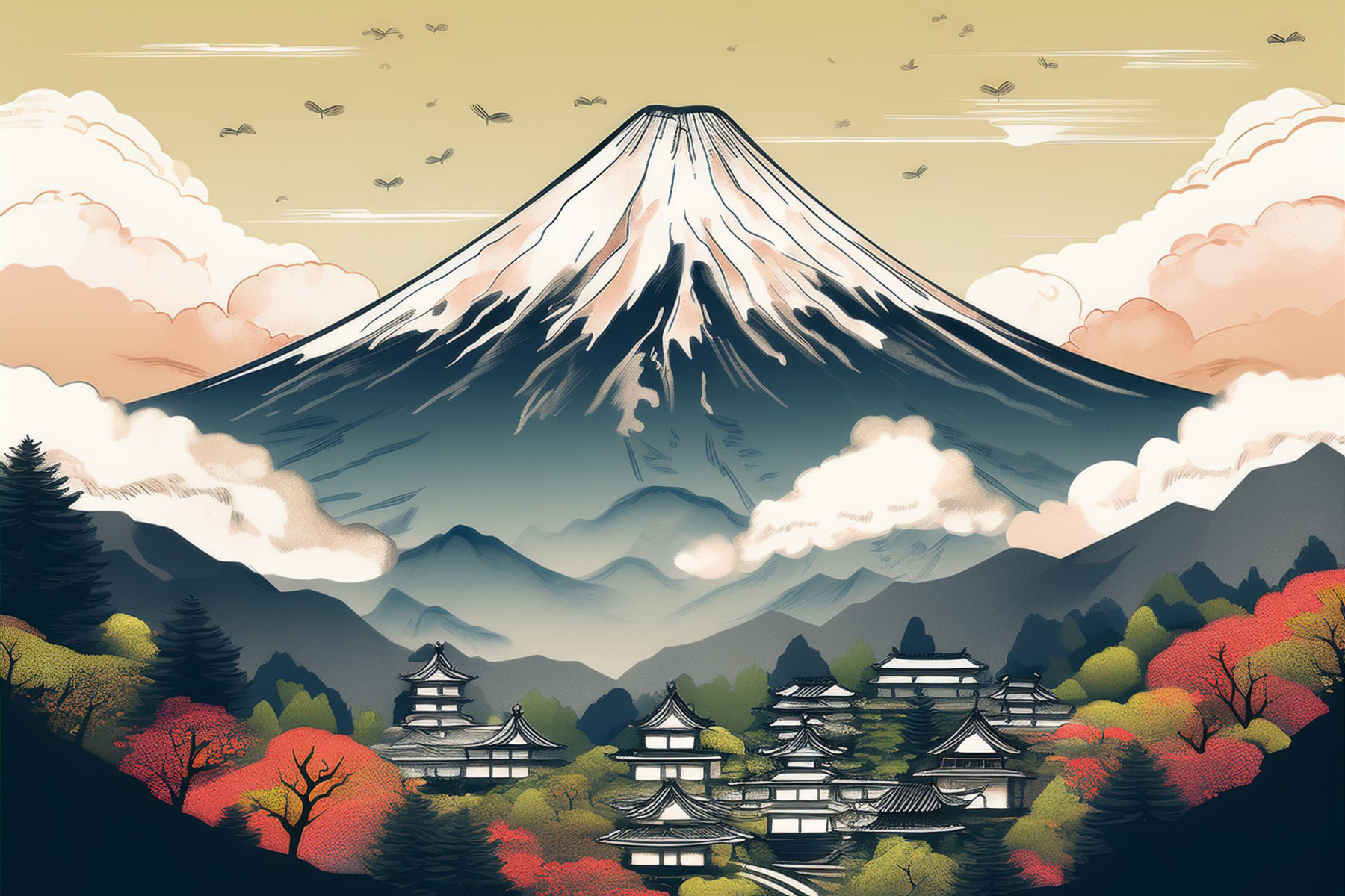 粟生間谷地区の歴史と地域の特性の画像