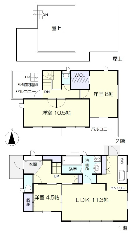 【売戸建】掛川市上西郷の画像