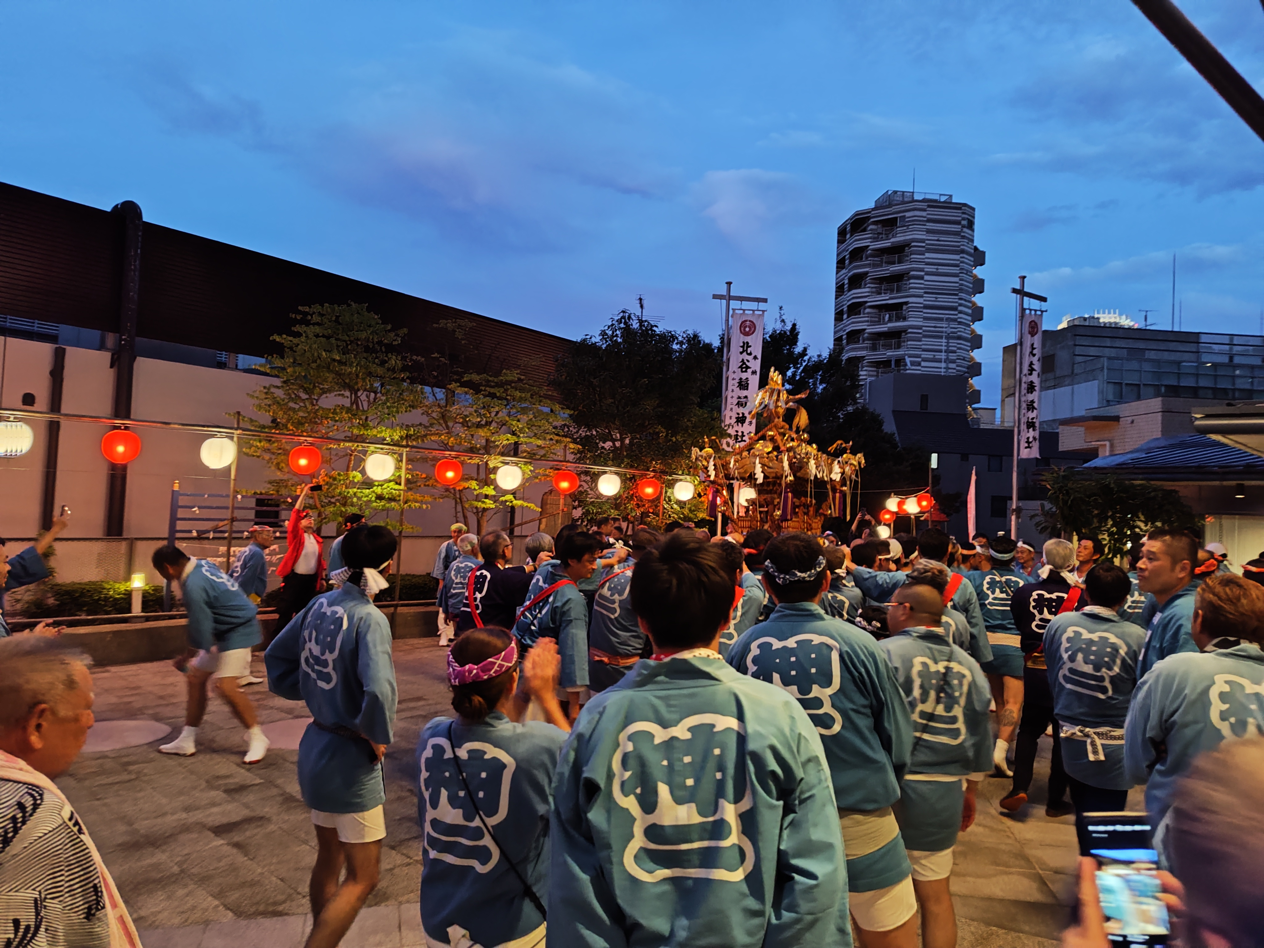 北谷神社祭礼の画像