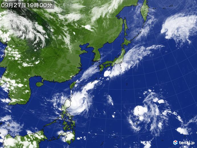 台風の画像