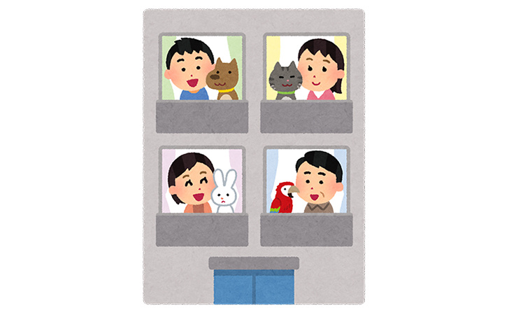                 マンションでペットと共に憩いの暮らし		の画像