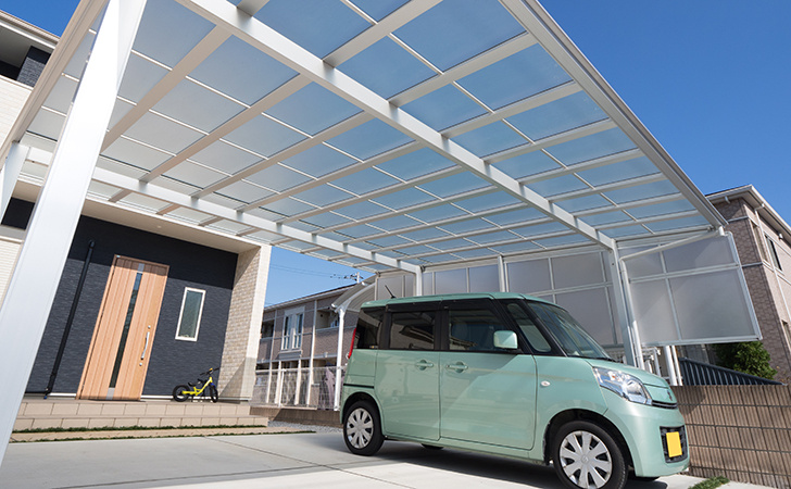                 耐久性も映えも広さも大事。費用を抑えてより良い駐車場に！		の画像