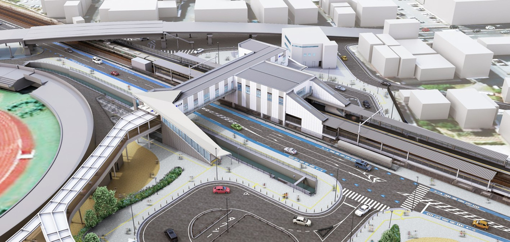 「JR山陽本線姫路・英賀保間　新駅」の画像