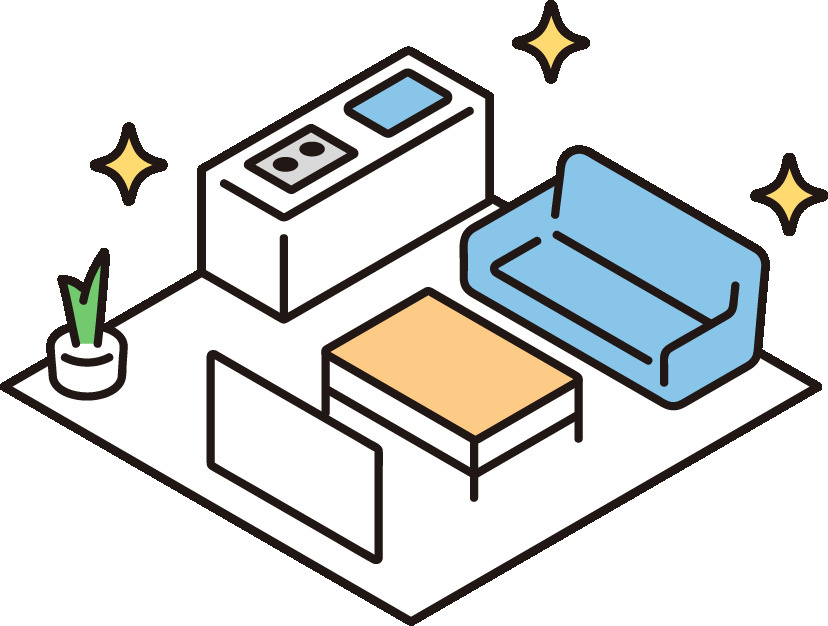 片付け苦手な人にこそやってほしい！順番を決めた片付け術の画像