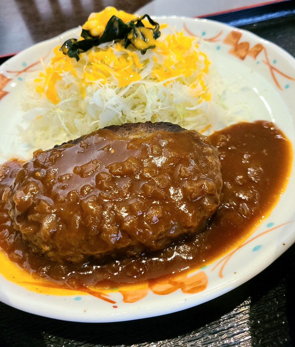 『備長炭焼肉てんてん』 ふっくらジューシーな「ハンバーグ定食...の画像