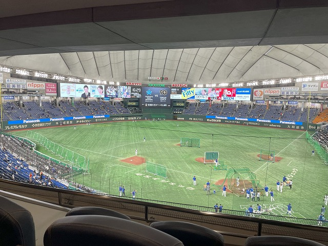 プロ野球観戦に行ってきました(^^)/（第2回）の画像