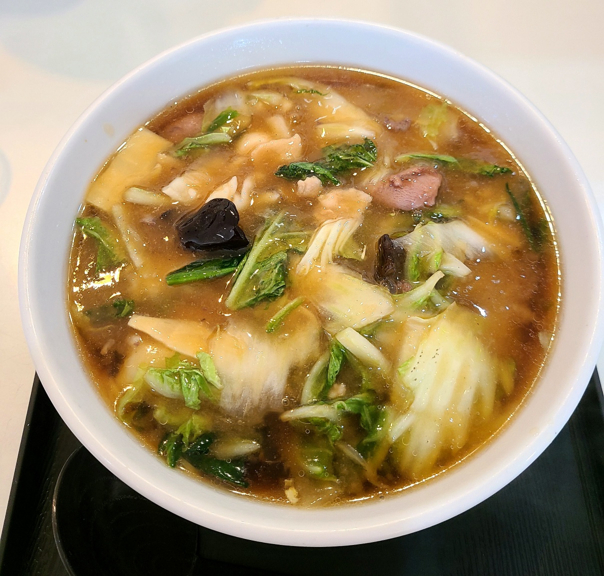 中国料理『月園（げつえん）』で「熱々で野菜たっぷり五目そば」...の画像