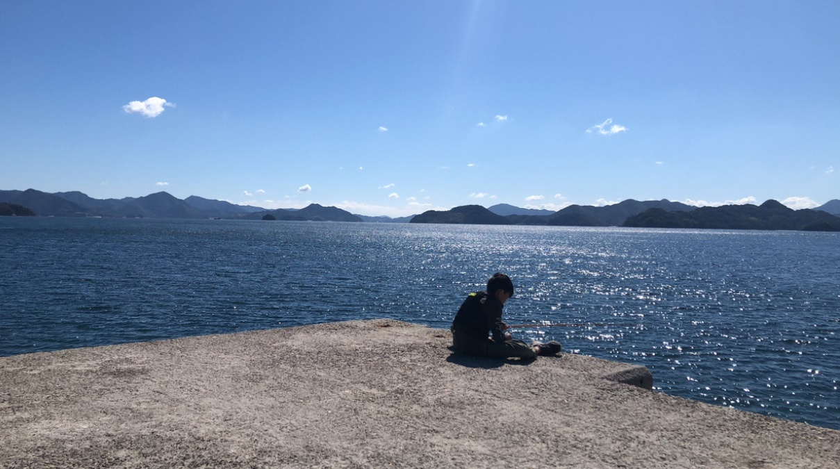 気分転換に釣りへ♪の画像