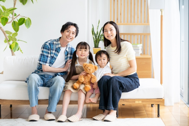 4人家族が2LDKの家に住むのは可能？部屋割りやポイントも解...の画像