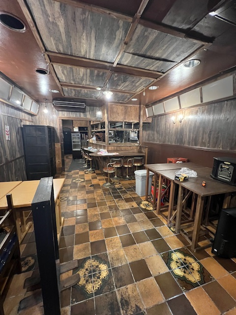 桃谷商店街1棟貸居抜き店舗！約30坪！重飲食可能！の画像