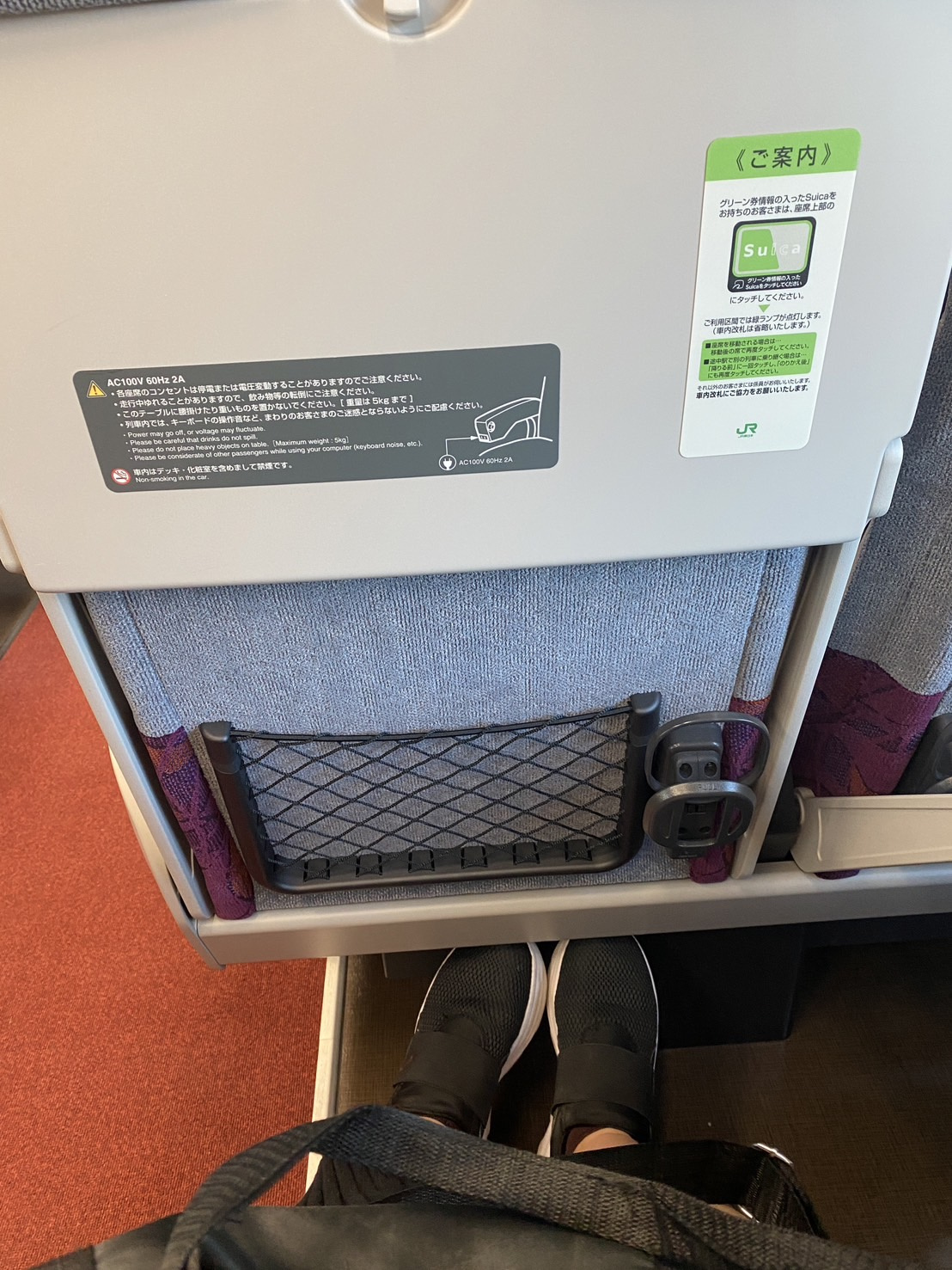 無料乗車グリーン車での旅♪東京駅への画像