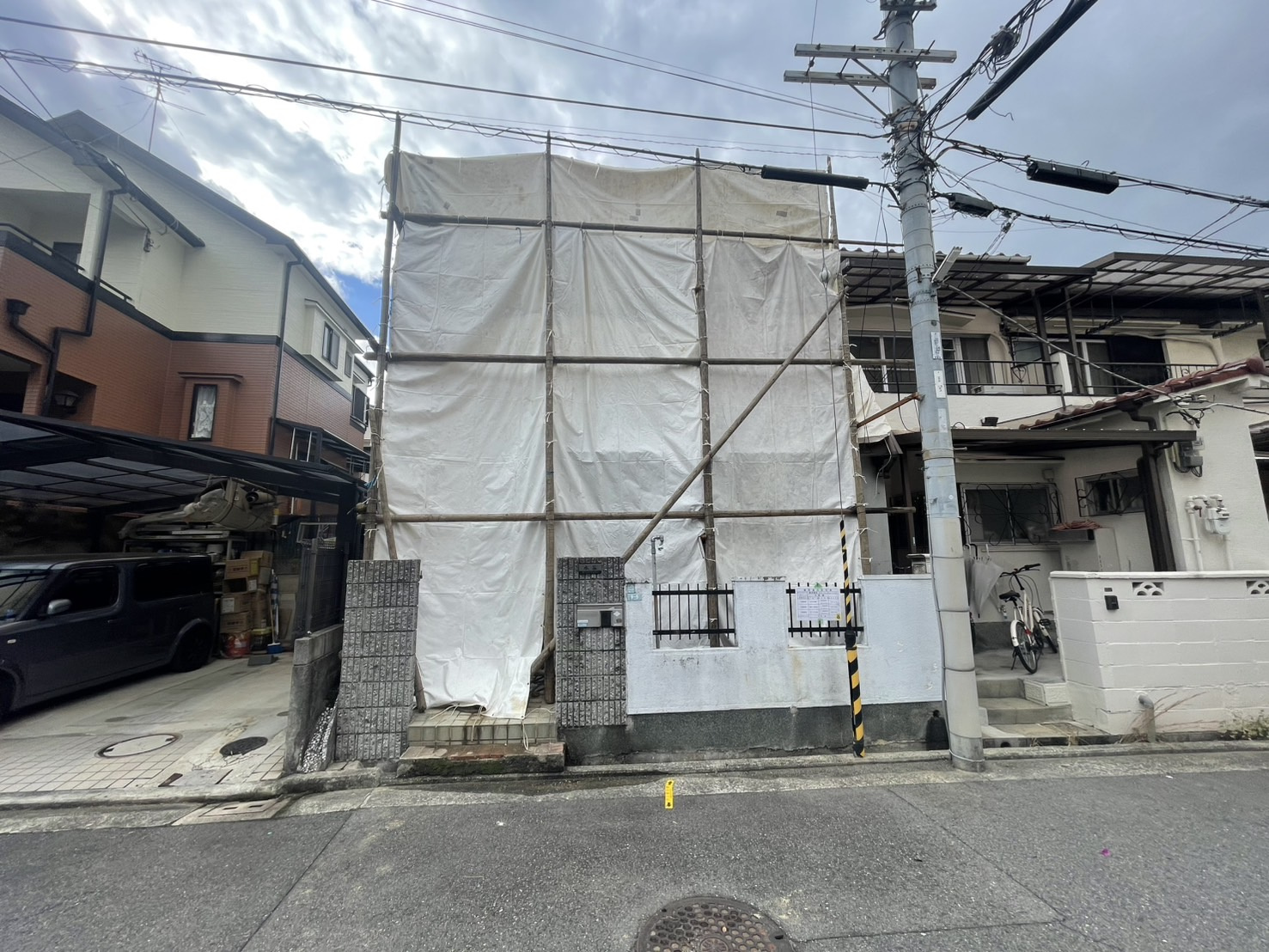 【解体工事】堺市西区上野芝向ヶ丘4丁の解体工事が始まりました...の画像