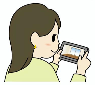 オンライン内見やってます！の画像