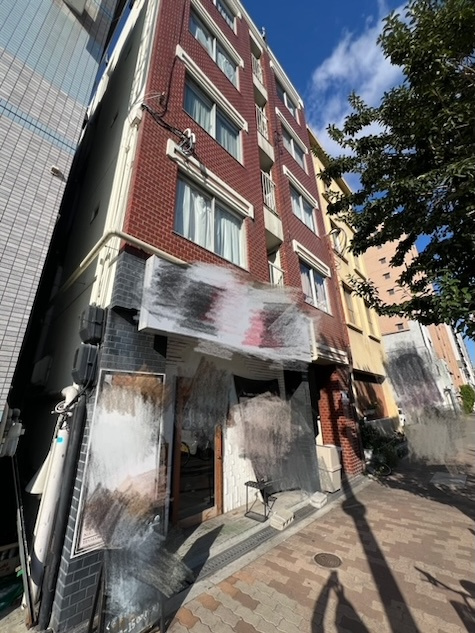 大阪城北詰!土佐堀通沿い1階路面店舗✴︎蕎麦店居抜5.4坪✴...の画像