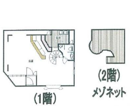 惹きつける外装デザイン✴︎大阪城北詰の1棟貸居抜店舗20坪✴...の画像