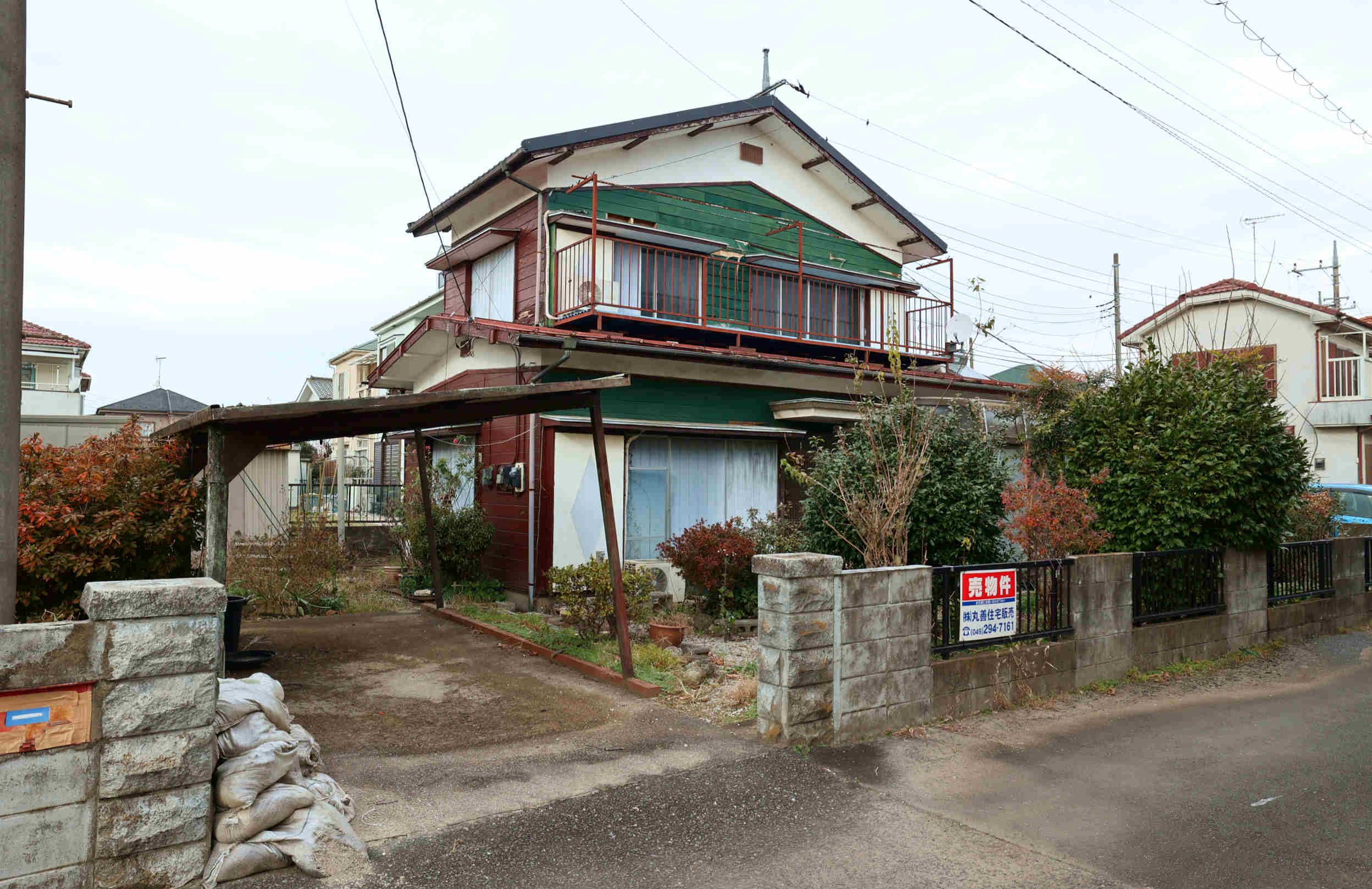 毛呂山町西大久保【古家付売地】４８０万円の画像