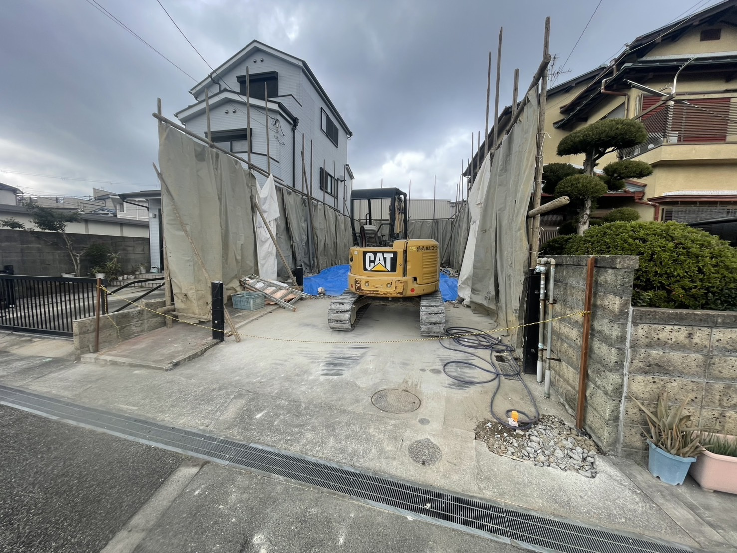 【解体工事】高石市取石6丁目の解体工事が始まりました～(^^...の画像