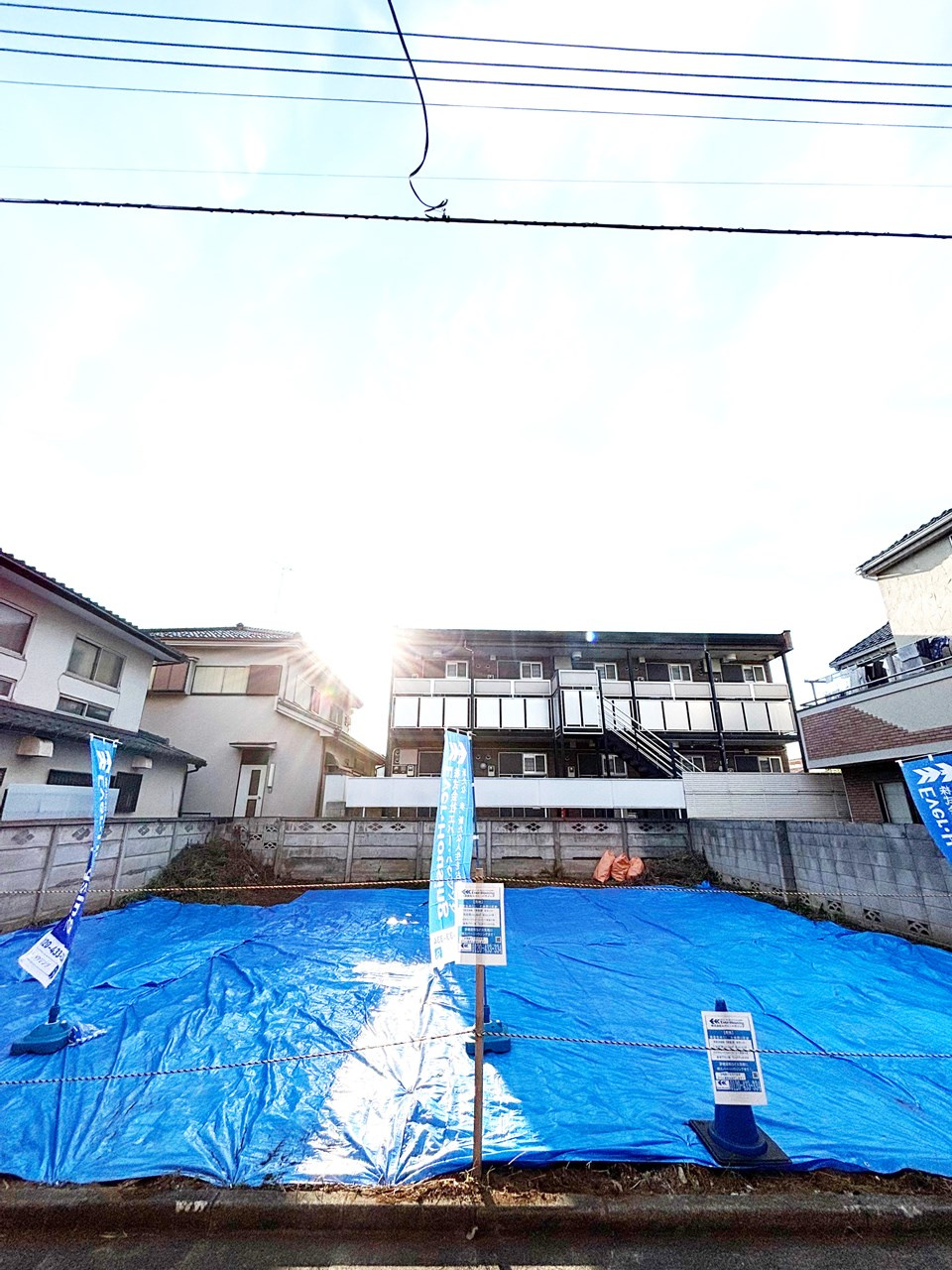 【ありがとうございました　中里１丁目　土地】の画像