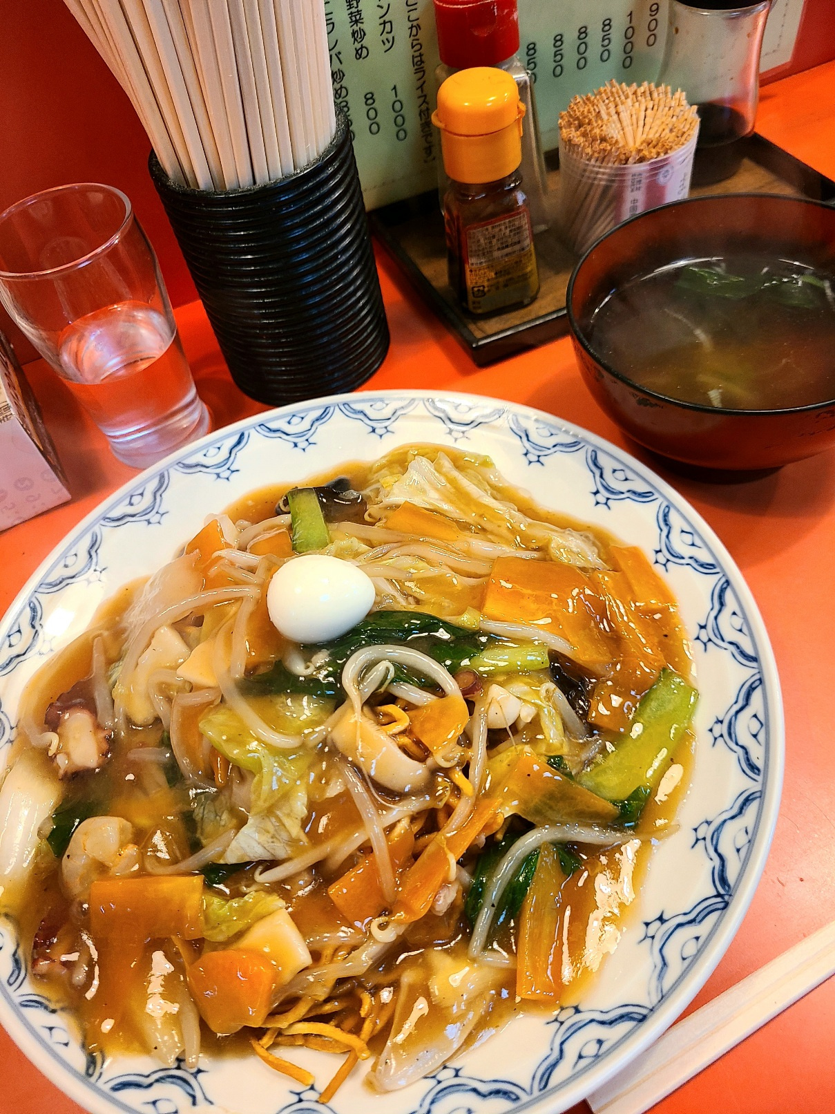 中華料理大南楼で「海鮮炸麺（五目あんかけあげそば）」食べまし...の画像