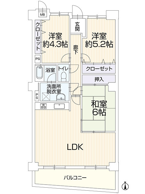 2024年11月リフォーム！浜松市中央区龍禅寺町の中古マンシ...の画像
