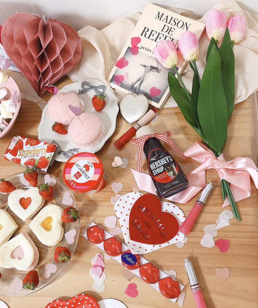 バレンタインおやつの画像