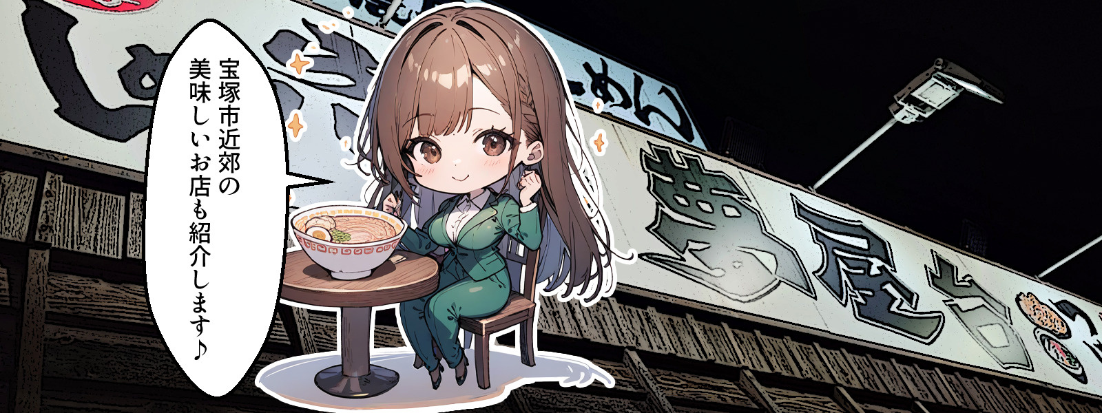 宝塚近くの美味しいラーメン屋！夜中でも元気いっぱいのらーめん...の画像