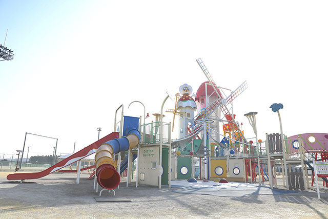 ☆ファミリー必見☆真岡ハイトラ運動公園 子ども広場でのびのび...の画像
