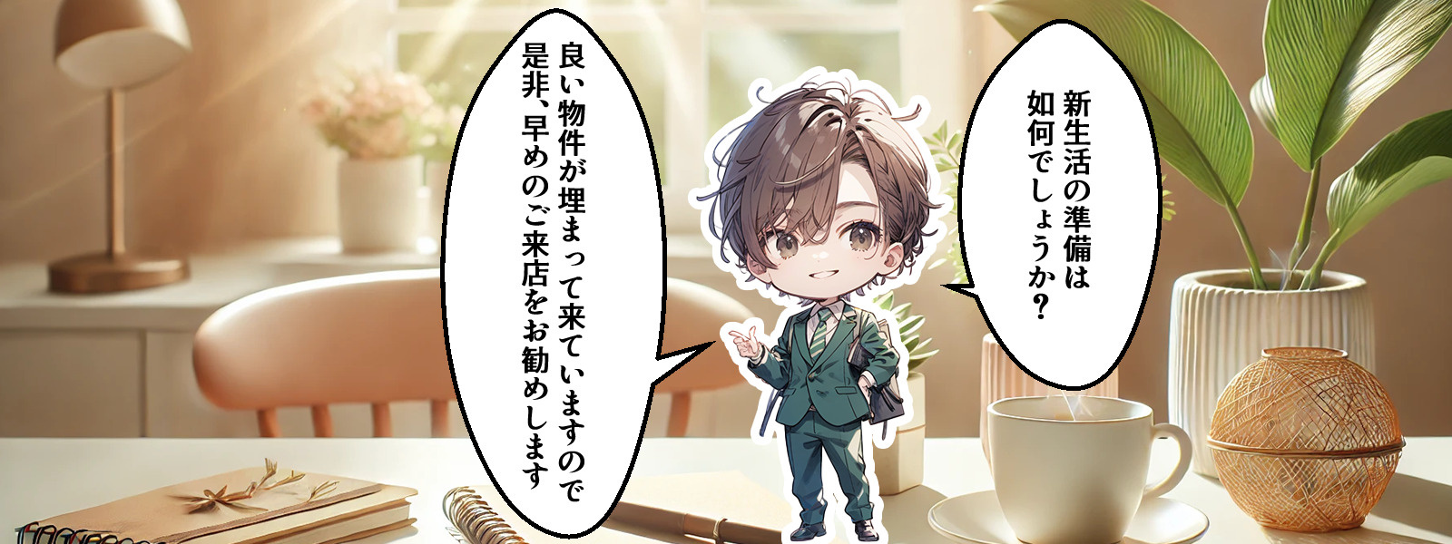 もう出遅れている！？新生活の拠点探しの画像