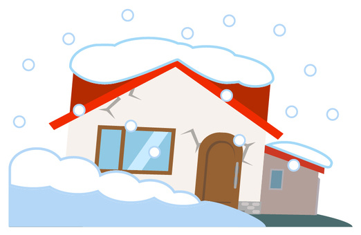 雪の影響による賃貸住宅の被害と対策の画像