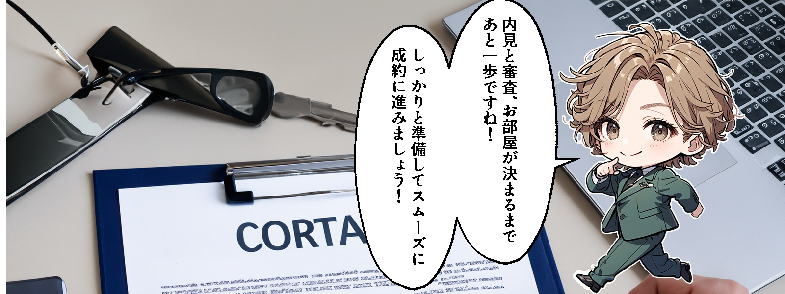 事前準備必須！！内見と契約前の「審査」とは！の画像