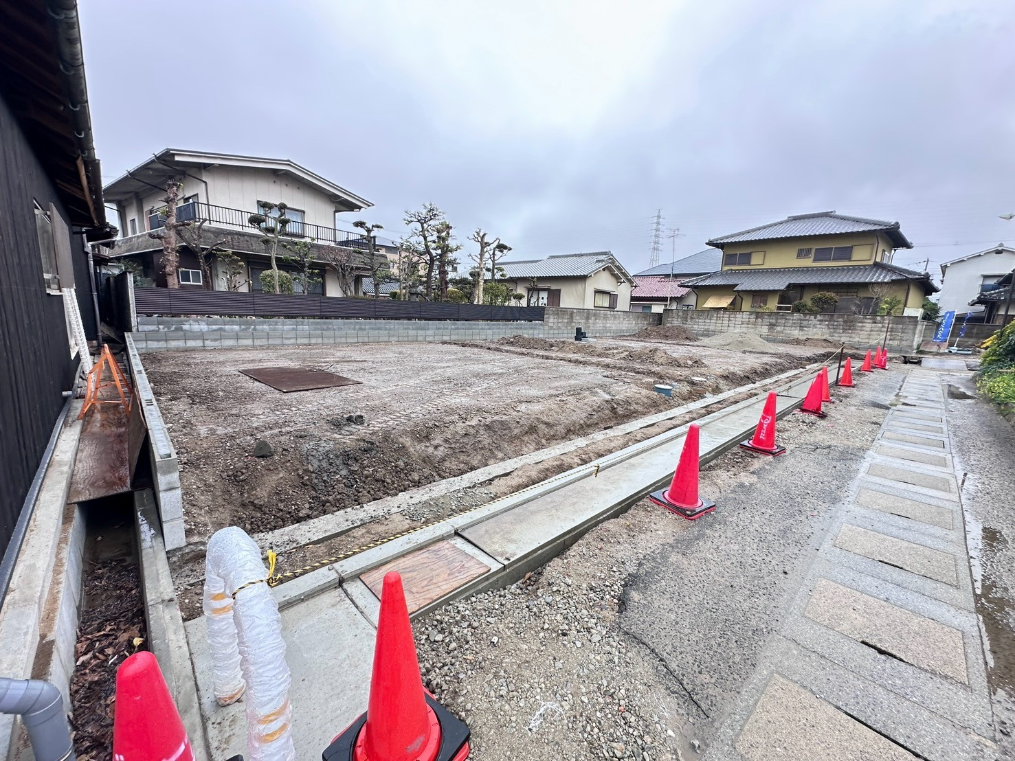 【宅地造成工事】泉大津市千原町の宅地造成工事進捗です(^^)...の画像