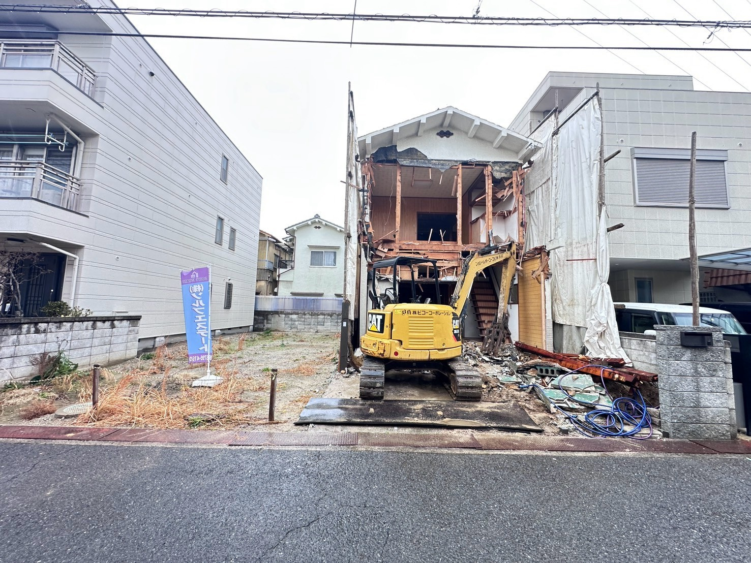 【解体工事】泉大津市池浦町1丁目の解体工事の進捗です(^^)...の画像