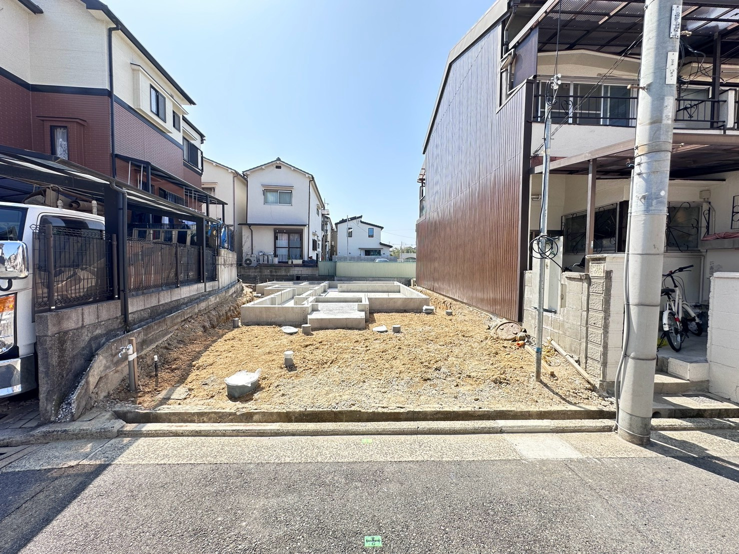 【新築建売】堺市西区上野芝向ヶ丘4丁の工事進捗３回目の更新で...の画像