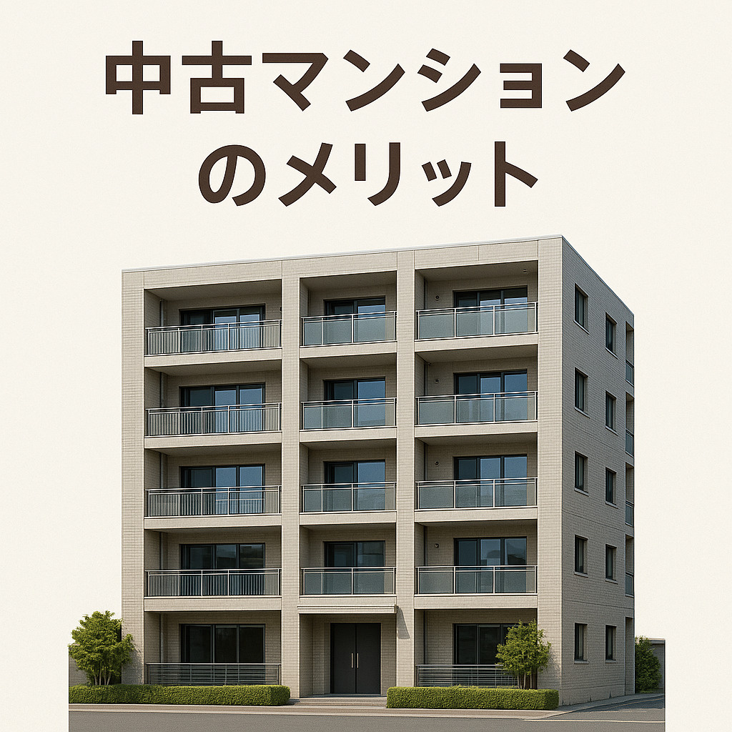 中古マンションの良いところを紹介！お得で快適な住まい探し！の画像